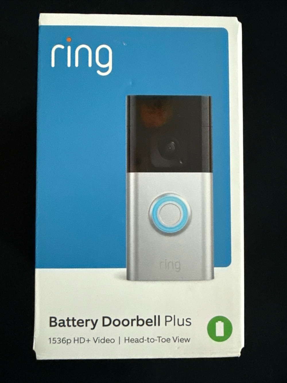Ring Battery Doorbell Plus - Security Camera New Sealed